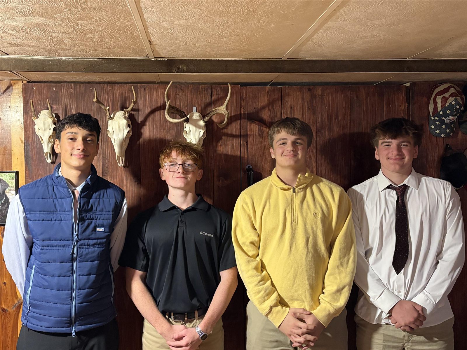 The four members of the GG Details crew